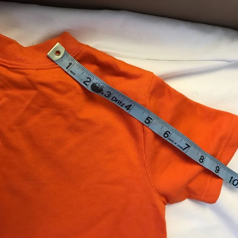 Harley Davidson orange coverall from Avon size 2T-3T
